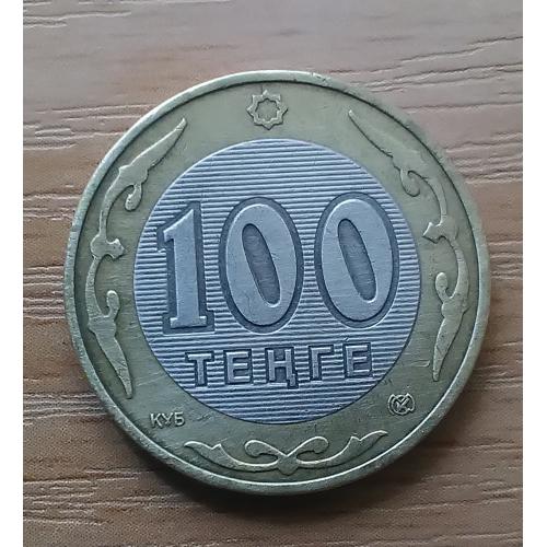 КАЗАХСТАН, 100 тенге 2002 года.