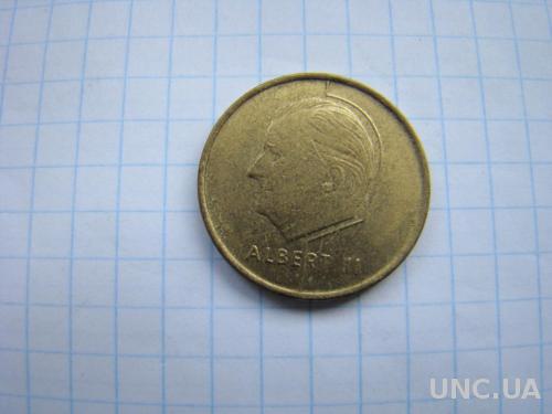 5 франков 1996 г., Бельгия.