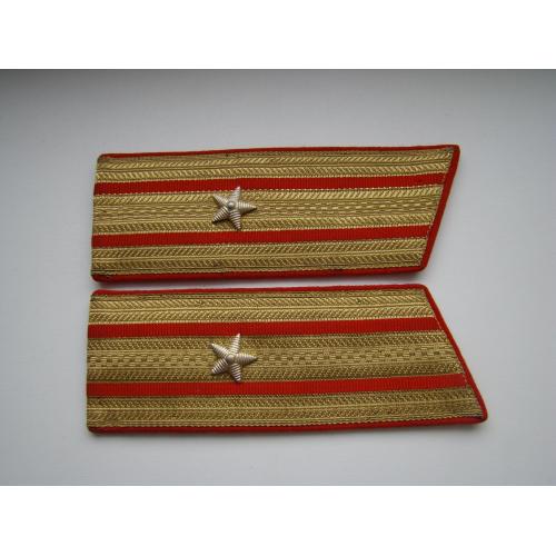 Парадные погоны на китель майора сухопутных войск ВС СССР.