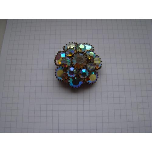 Брошь брошка, винтаж  ЧССР.