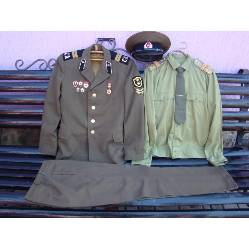 Дембельская форма мл.сержанта (связист) ВС СССР, полный комплект.