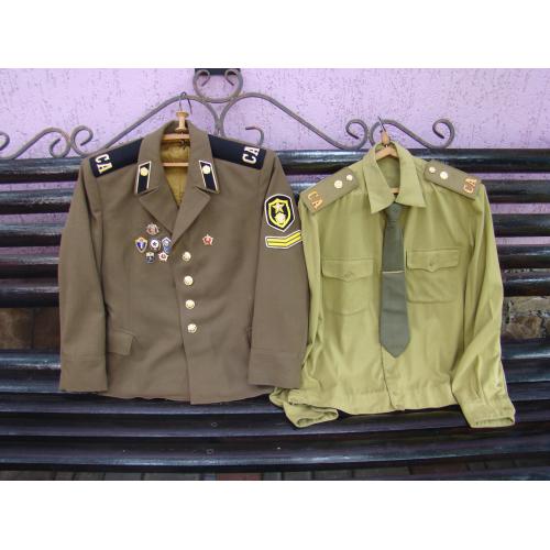 Дембельская форма рядового (химвойска) ВС СССР.