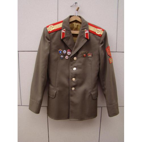 Дембельский китель старшины мотострелковая дивизия (танкист) ВС СССР.