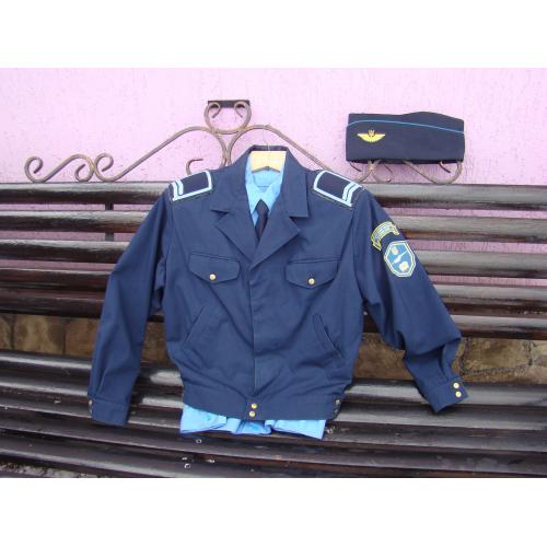 Форма курсанта Криворожского авиационного технического колледжа.