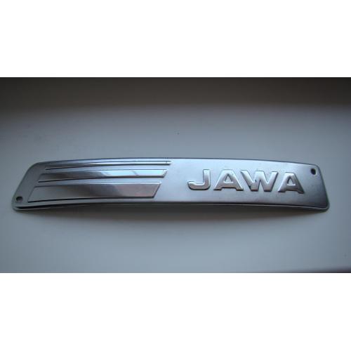 Хромированная накладка на бак мотоцикла Ява Jawa.