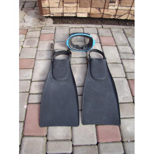 Ласты Турист и маска Акванавт из СССР.