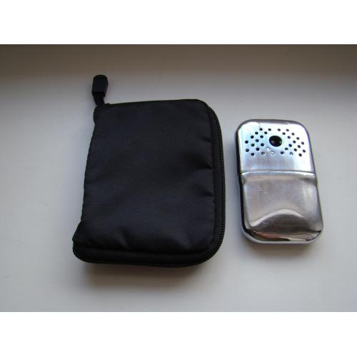 Каталитическая грелка с чехлом на ремень из СССР.