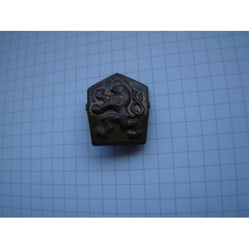 Кокарда ЧССР, тяж. мет., армейская.