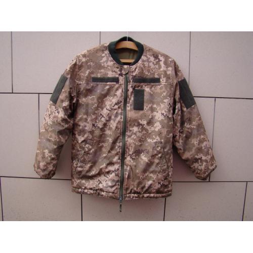 Куртка зимняя в расцветке коричневый пиксель Осенний лес ВСУ ЗСУ Украина.