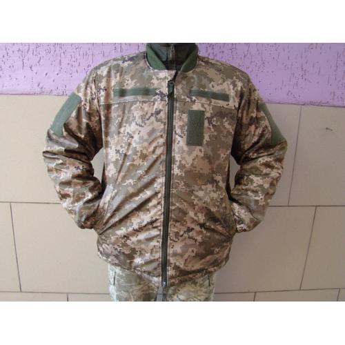Куртка зимняя в расцветке пиксель ВСУ ЗСУ Украина.