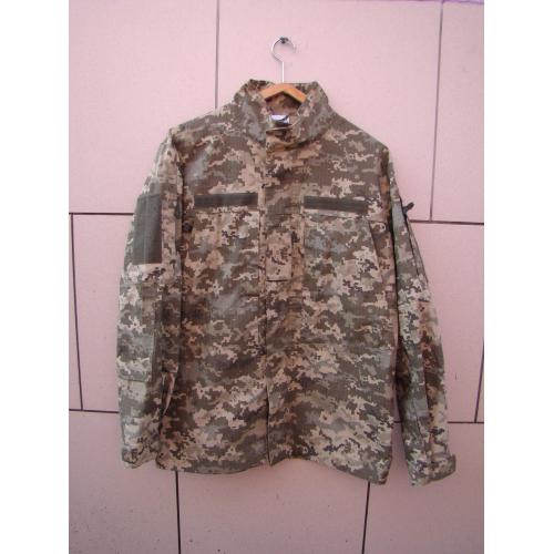 Летняя куртка китель пиксель ВСУ ЗСУ Украина, разм.52. 