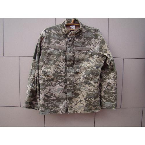 Летняя куртка китель в расцветке пиксель ВСУ ЗСУ Украина.