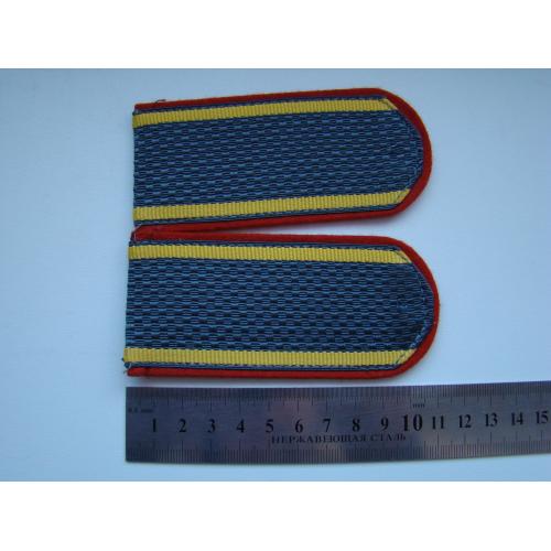 Погоны на повседневный китель, плащ, шинель курсанта МВД СССР.