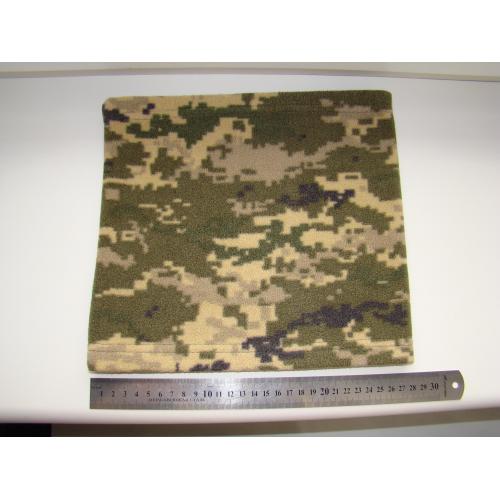 Флисовый шарф труба (баф) в расцветке пиксель Украина.