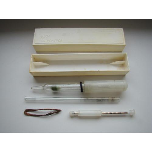 Набор плотномеров из СССР.