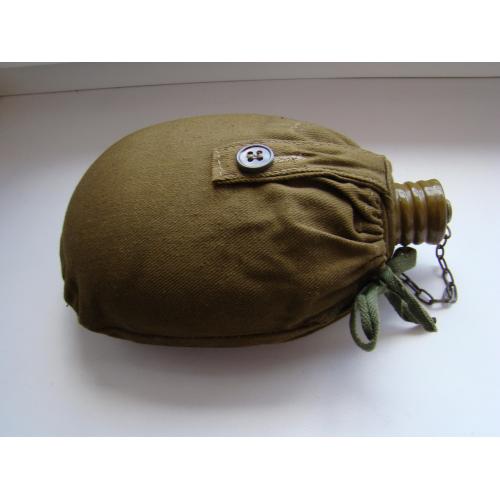 Новая фляга с чехлом на ремень ВС СССР.