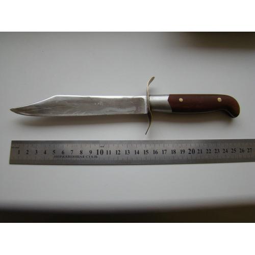 Нож ручной работы времен СССР.