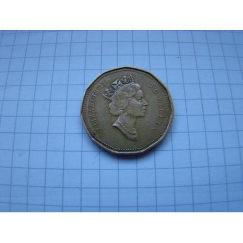 Один доллар 1990 г. Канада