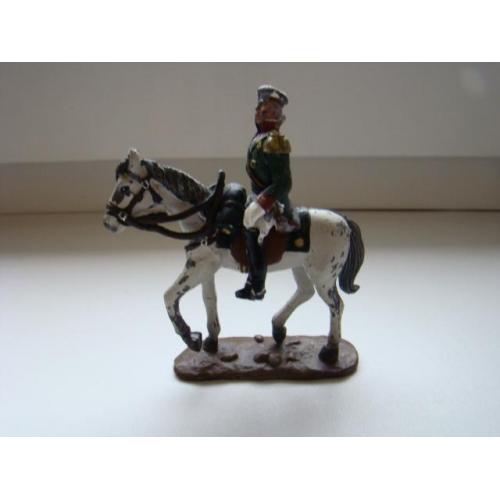 Оловянные солдатики Наполеоновские войны, Генерал-фельдмаршал Кутузов на коне.