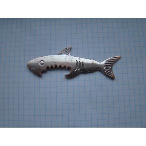 Открывалка открывачка для бутылок Акула.