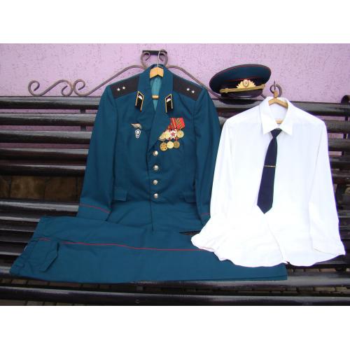 Парадная форма прапорщика (танкист) ВС СССР.