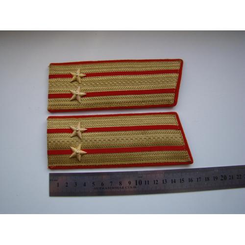 Парадные погоны на китель п/полковника ВС СССР.