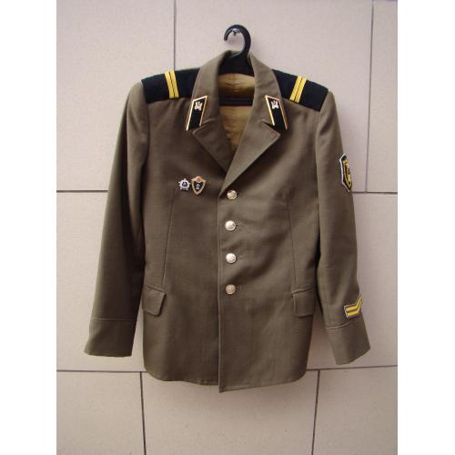 Переходной дембельский китель рядового автобат СССР-Украина.