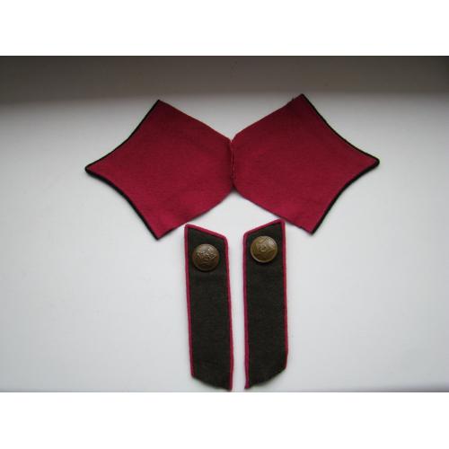 Петлицы на мундир, китель и шинель образца 1935 г. РККА на реконструкцию.