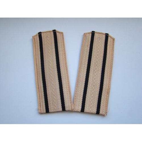 Погоны на кремовую рубашку капитана 1, 2, 3 ранга ВМФ СССР.