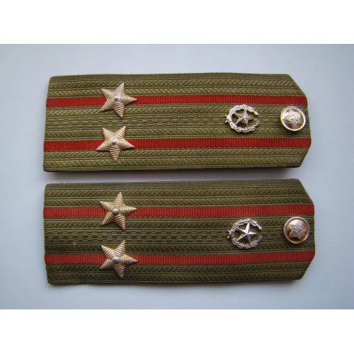 Погоны на рубашку п/полковника (мотострелок) ВС СССР.