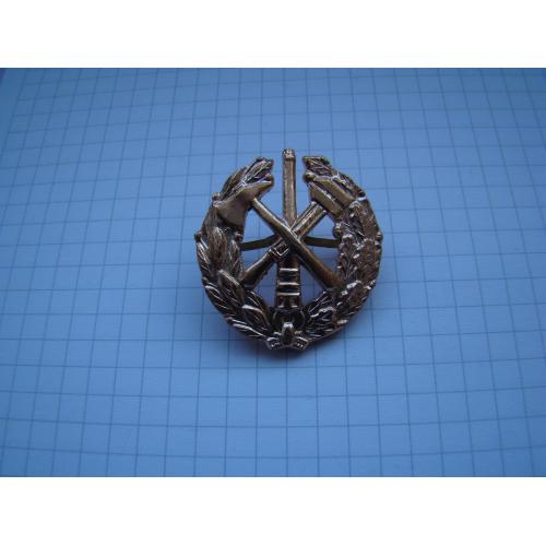 Кокарда пожарника СССР.