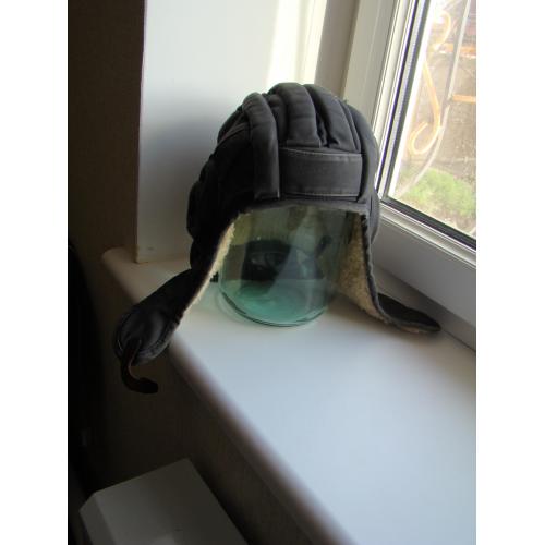 Шлемофон зимний танковый (танкиста) без гарнитуры ВС СССР.