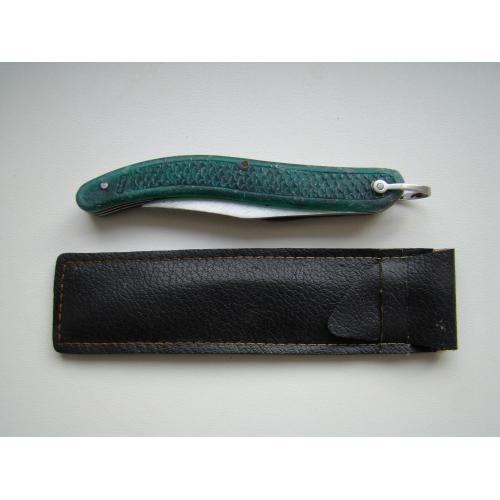 Старый туристический нож с чехлом Харьков клеймо СМЗ из СССР.