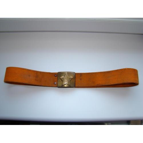 Ремень с армейской солдатской бляхой СА ВС СССР.