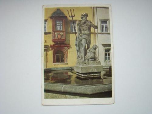 Старая открытка Пямятник ГДР 1954 г.