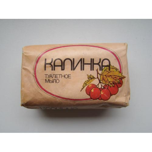 Туалетное мыло Калинка времен СССР.