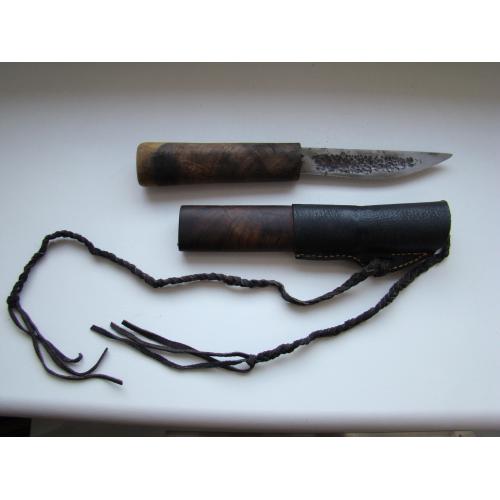 Якутский нож (якут) ручной работы времен СССР.