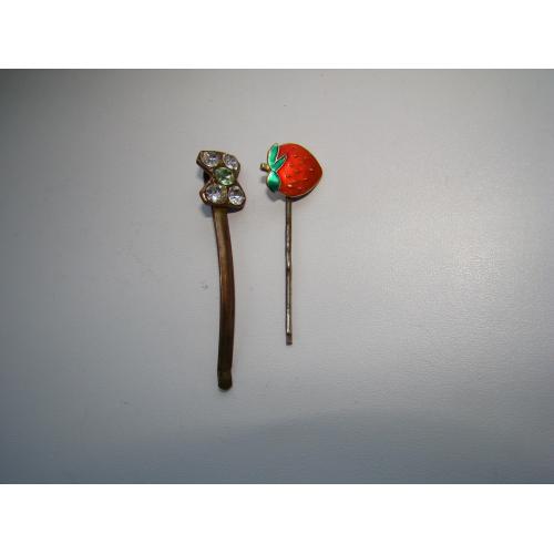 Заколки невидимки для волос, 2 шт. из СССР. 