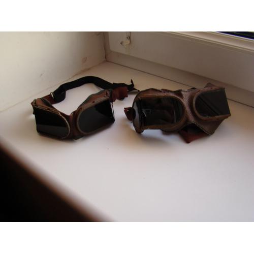 Защитные сварочные очки из СССР. Винтаж +бонус.