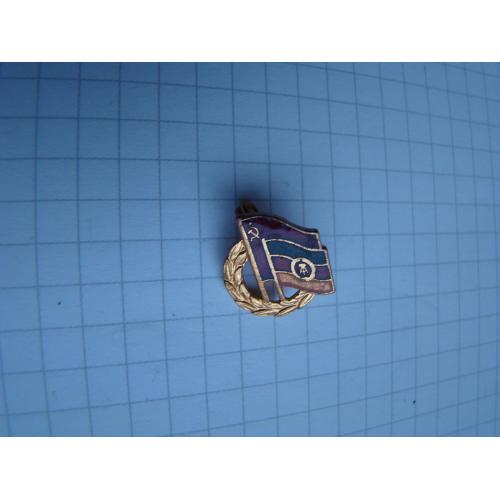 Почетный знак Общества Германо-Советской дружбы, ГДР (фрачник).