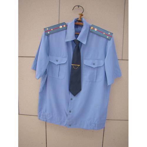 Рубашка (шведка) ст.лейтенанта МВД СССР.