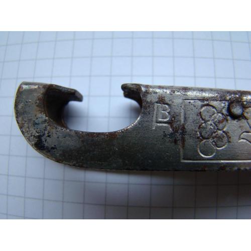 Четырехпредметный туристический нож с символикой Олимпиада 80, завод Заря Давыдково.