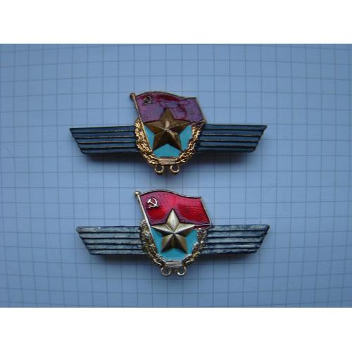 Знак Сверхсрочника ВС СССР, 2 шт.