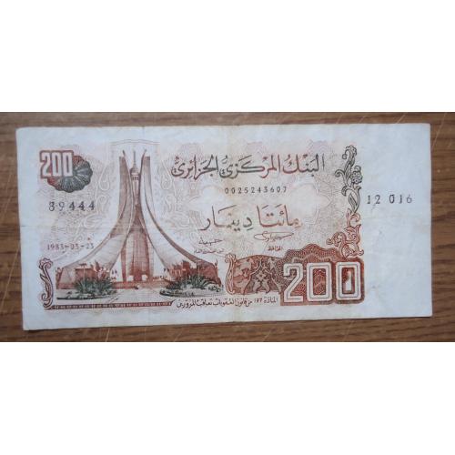 Алжир 200 динар 1983 