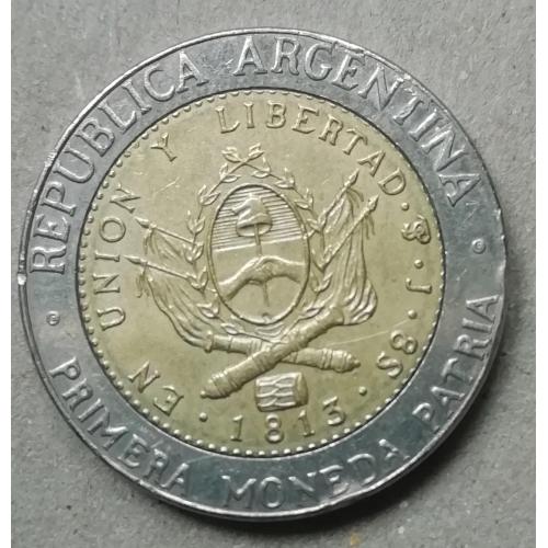 Аргентина  1 песо  2010