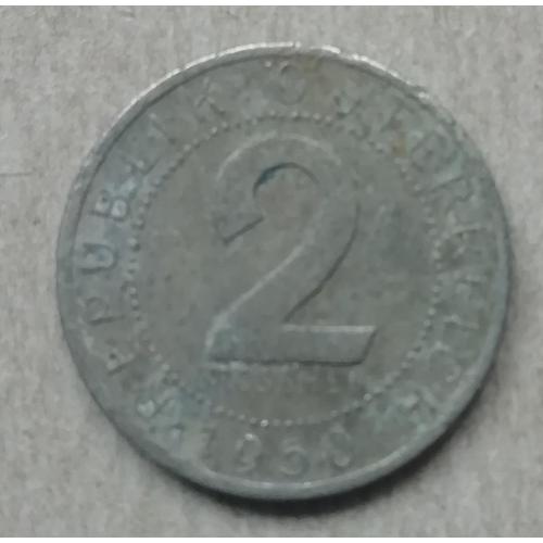  Австрия 2 грош 1950