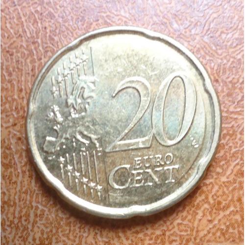  Бельгия 20 евроцентов  2011