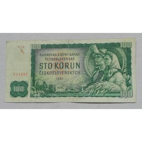 Чехословакия 100 крон 1961
