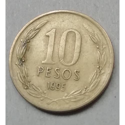 Чили 10 песо 1995