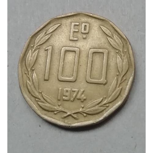 Чили 100 песо 1974